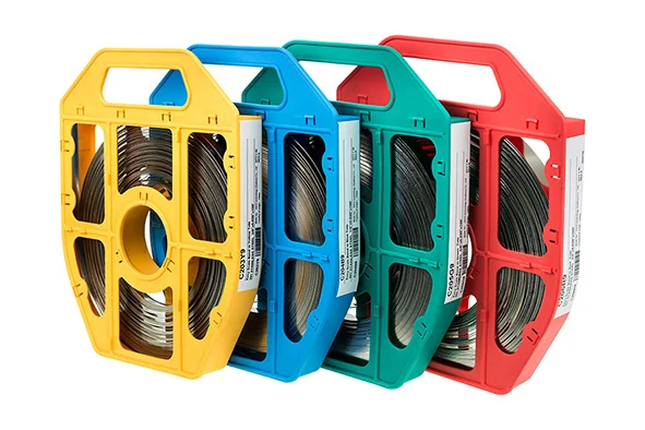 BAND-IT stainless steel banding rolls and buckles